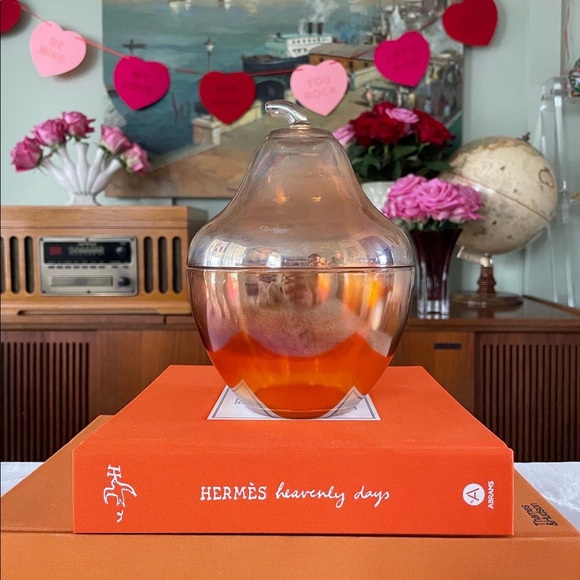 Jeanette iridescent pear container - Picture 1 of 2